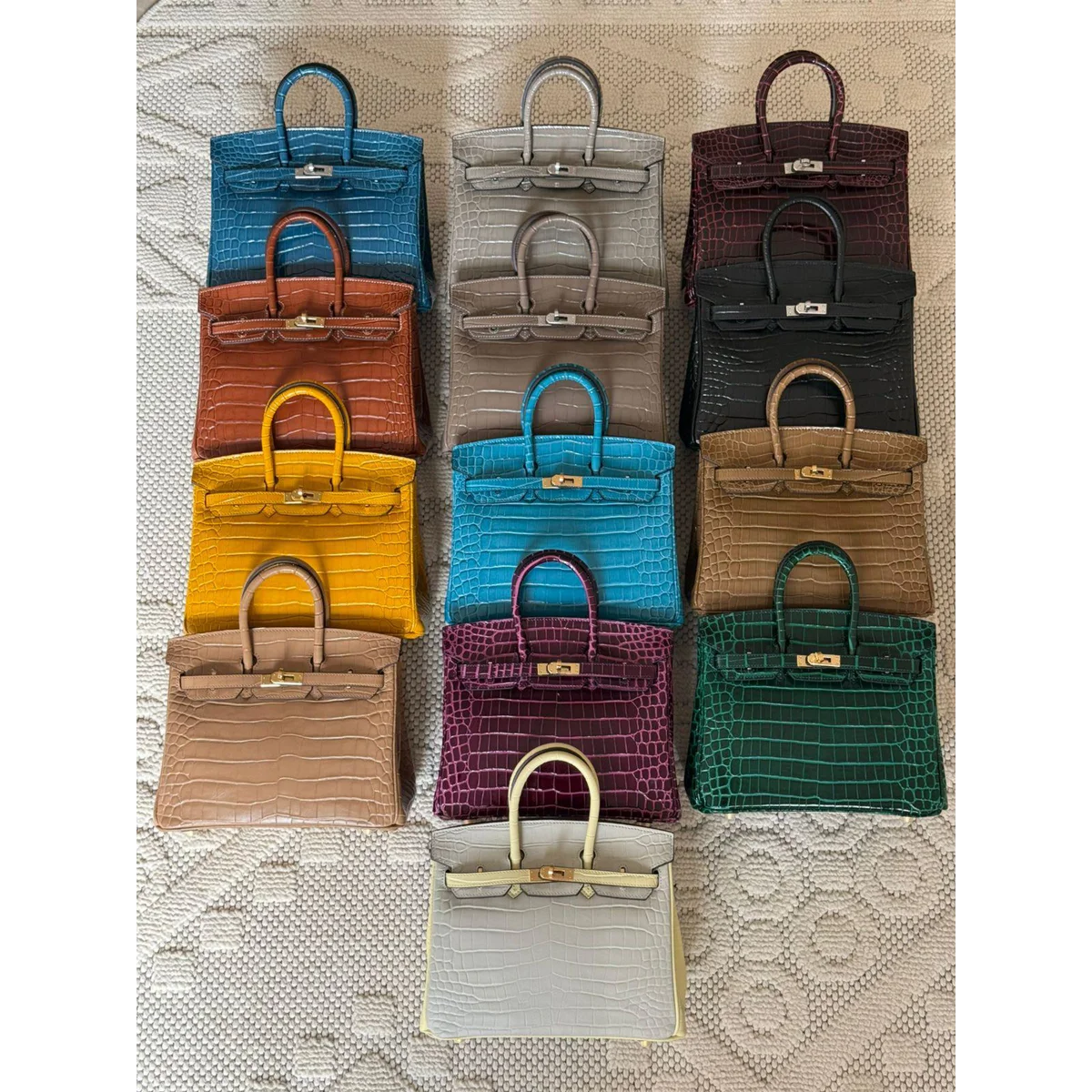 Hermes Birkin Crocodile leather Bags